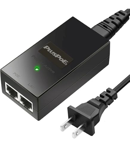 Amazon.com: Gigabit PoE Injector, IEEE 802.3af Compliant, 48V POE